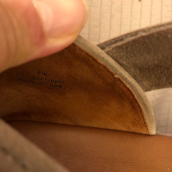 L'amour des Piedes Amadour beige platform sandals, 9 Wide - Picture 6 of 12